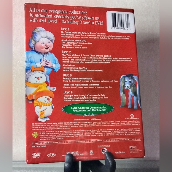 Classic Christmas Favorites - 10 Holiday Favorites ( 4 disc DVD set ) - Picture 2 of 12